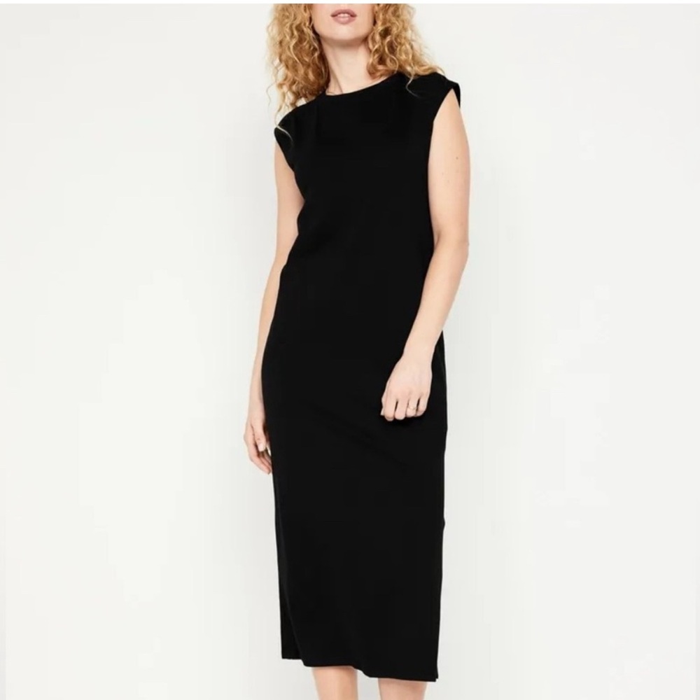 Old Navy 3X Plus Sleeveless Muscle Tank Midi Dress